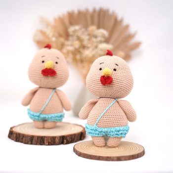 Hen Crochet Doll