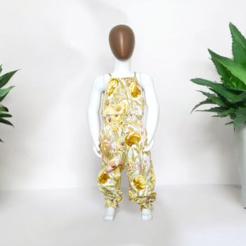 Floral Print Jumpsuit.