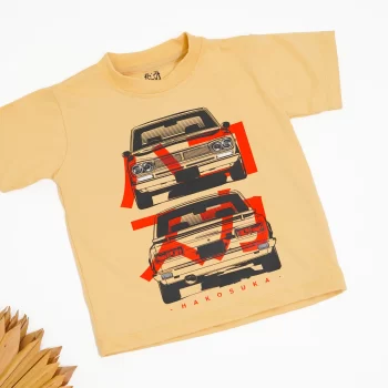 Kids Vintage Car T-Shirt