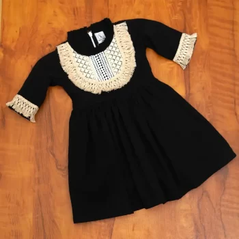 duchess black baby dress