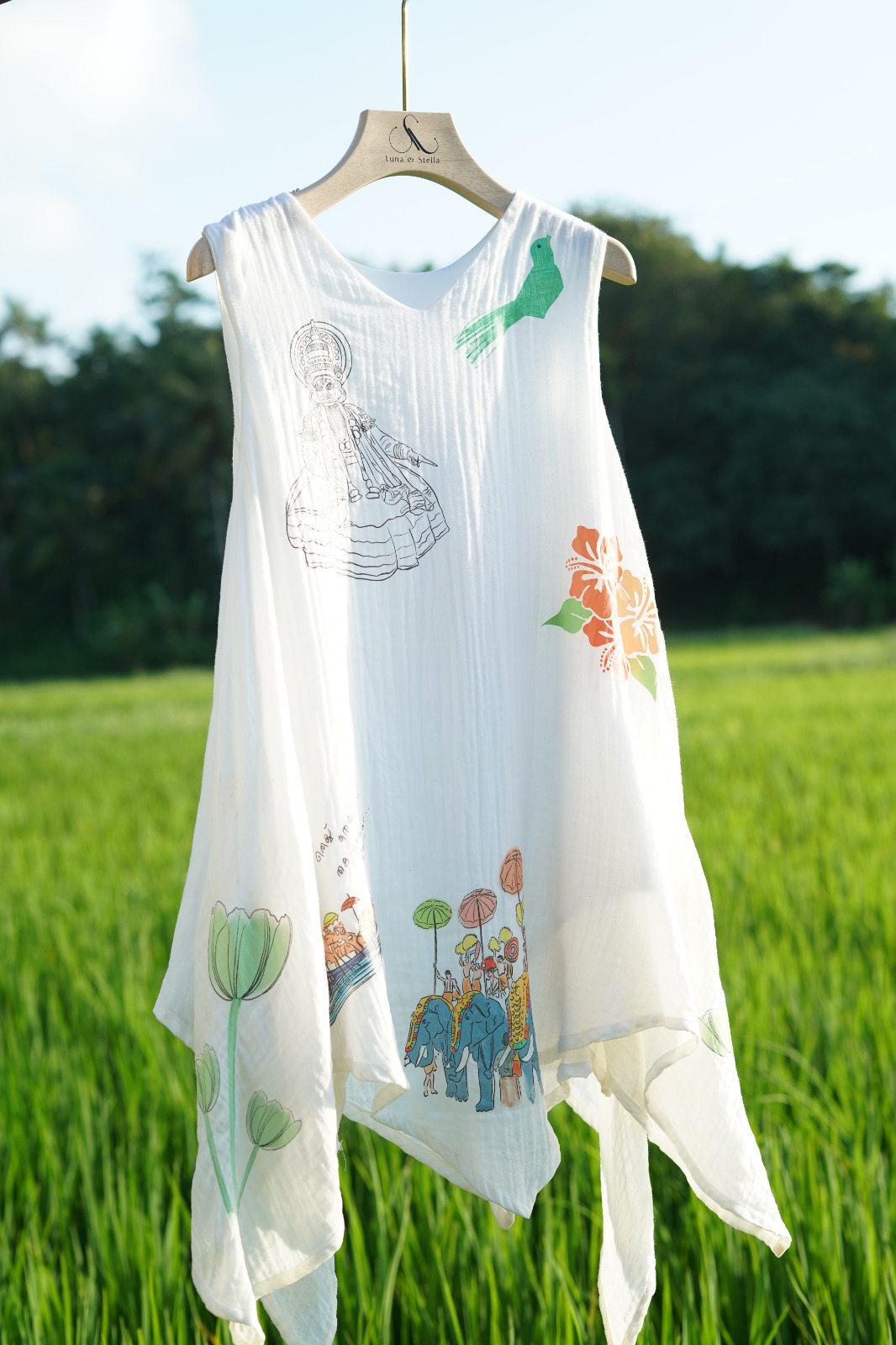 muslin cotton frock