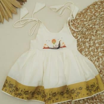 Onam festival frock