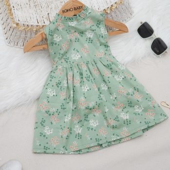 Cotton Sleeveless Frock