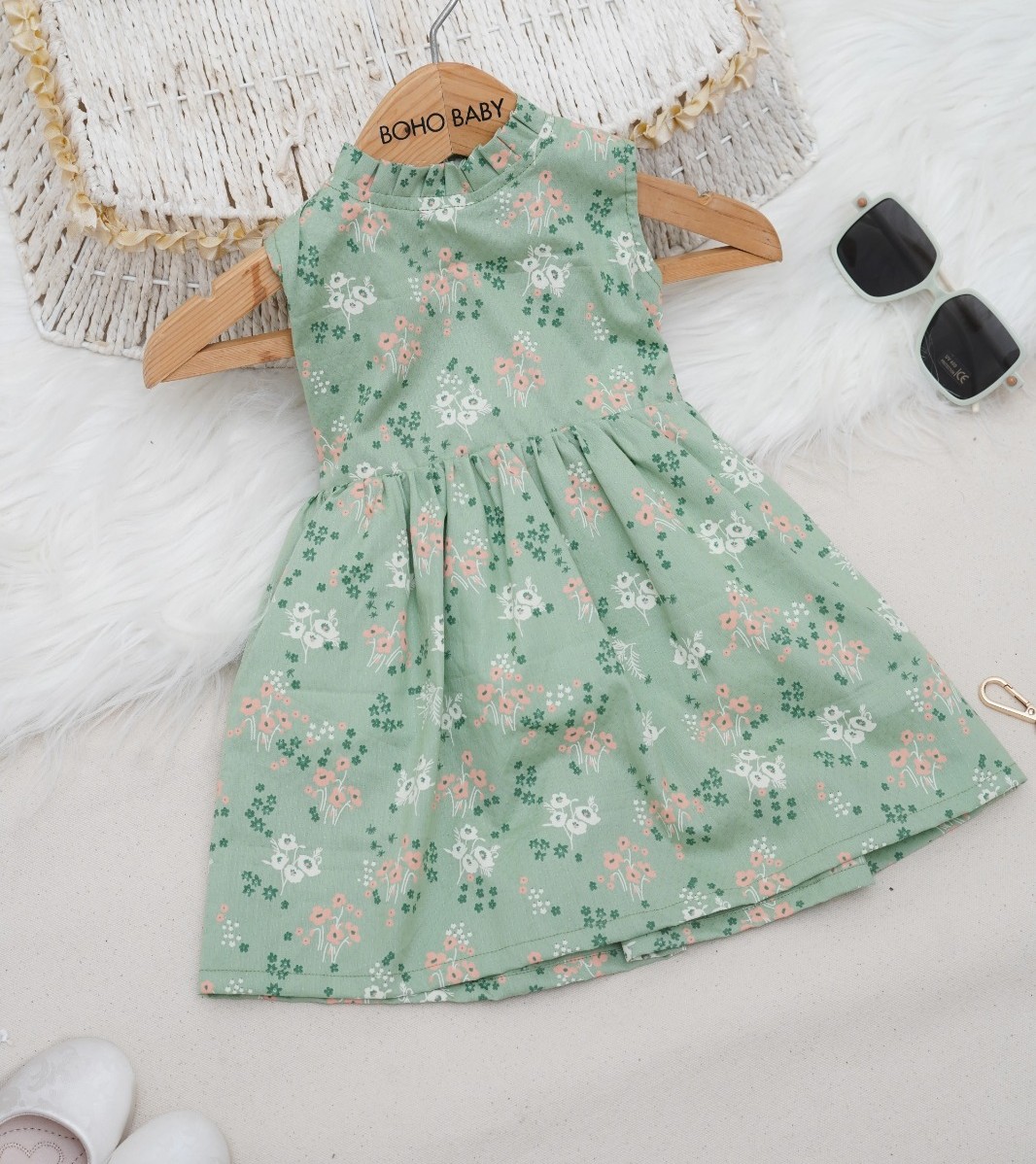 Cotton Sleeveless Frock