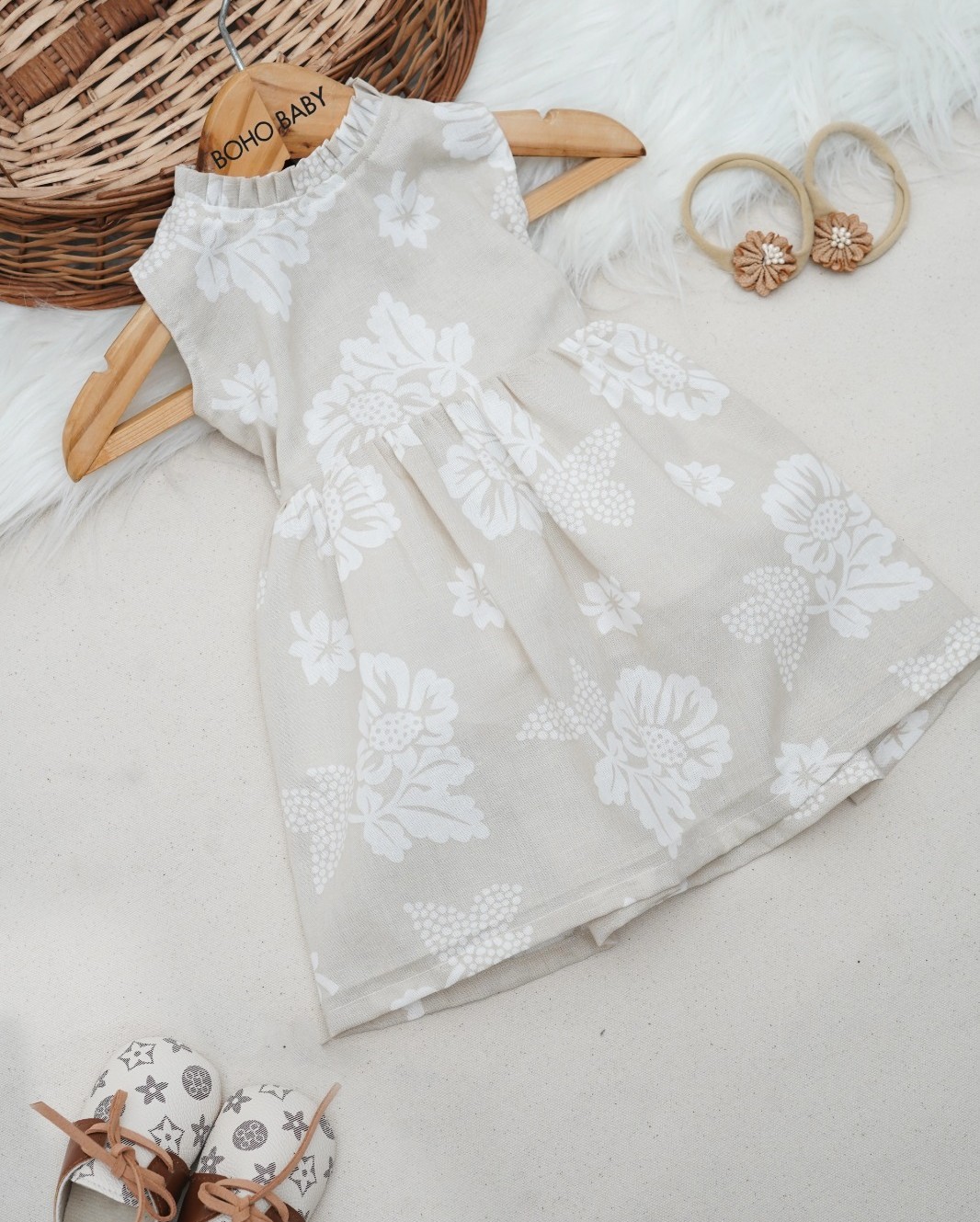 Cotton Sleeveless Frock