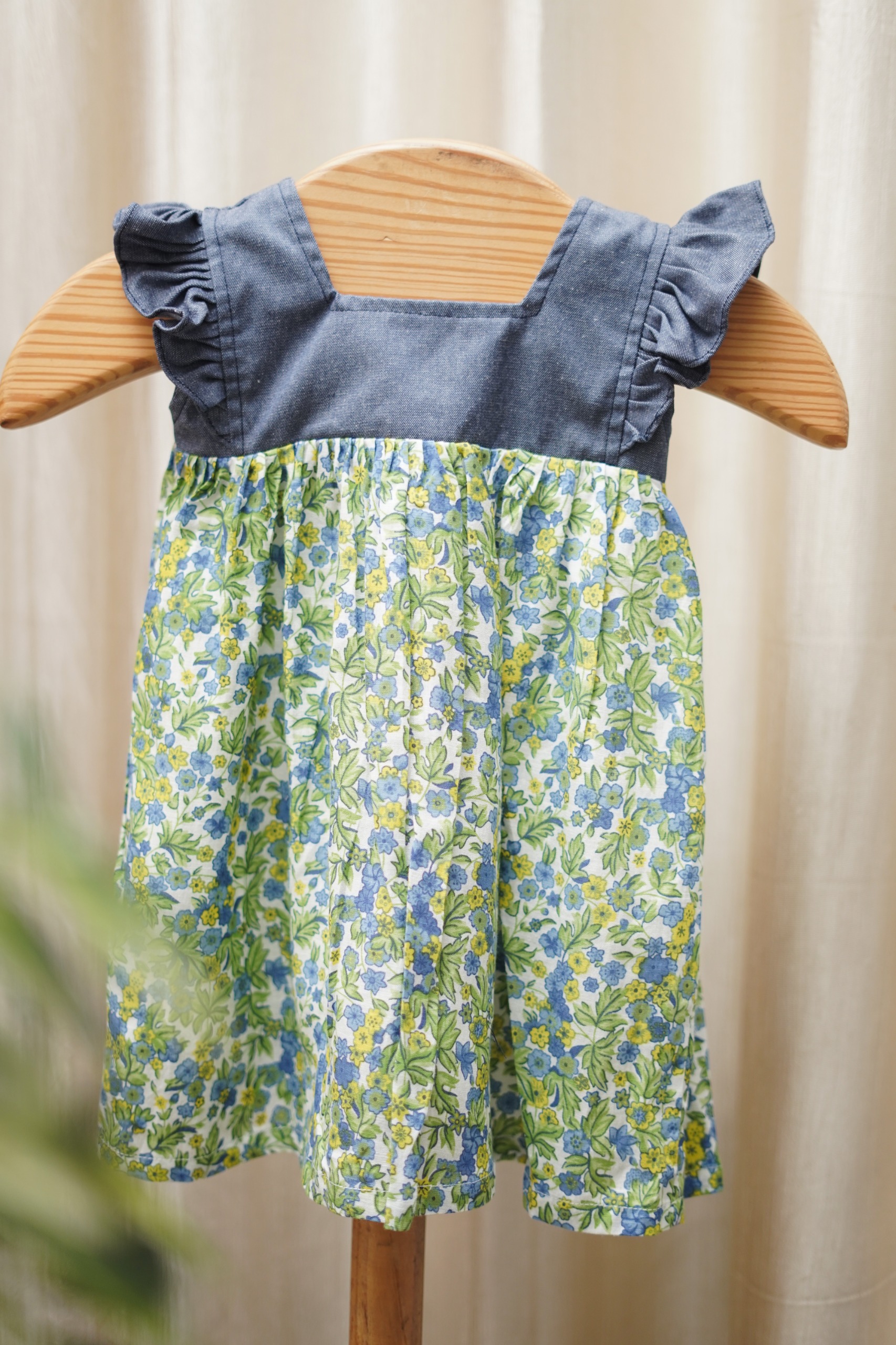girls floral frock