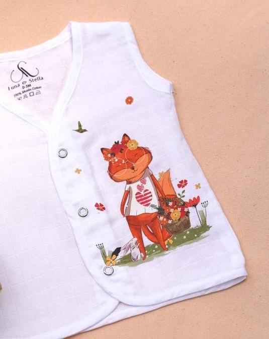 muslin cotton jabla for baby