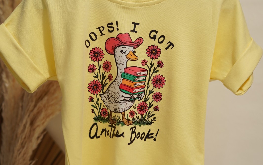 Oops! i Got Another Book Kids T-shirt