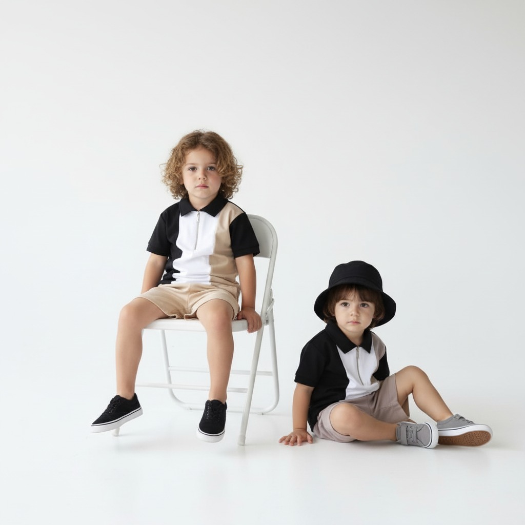 boys cotton co-ord set