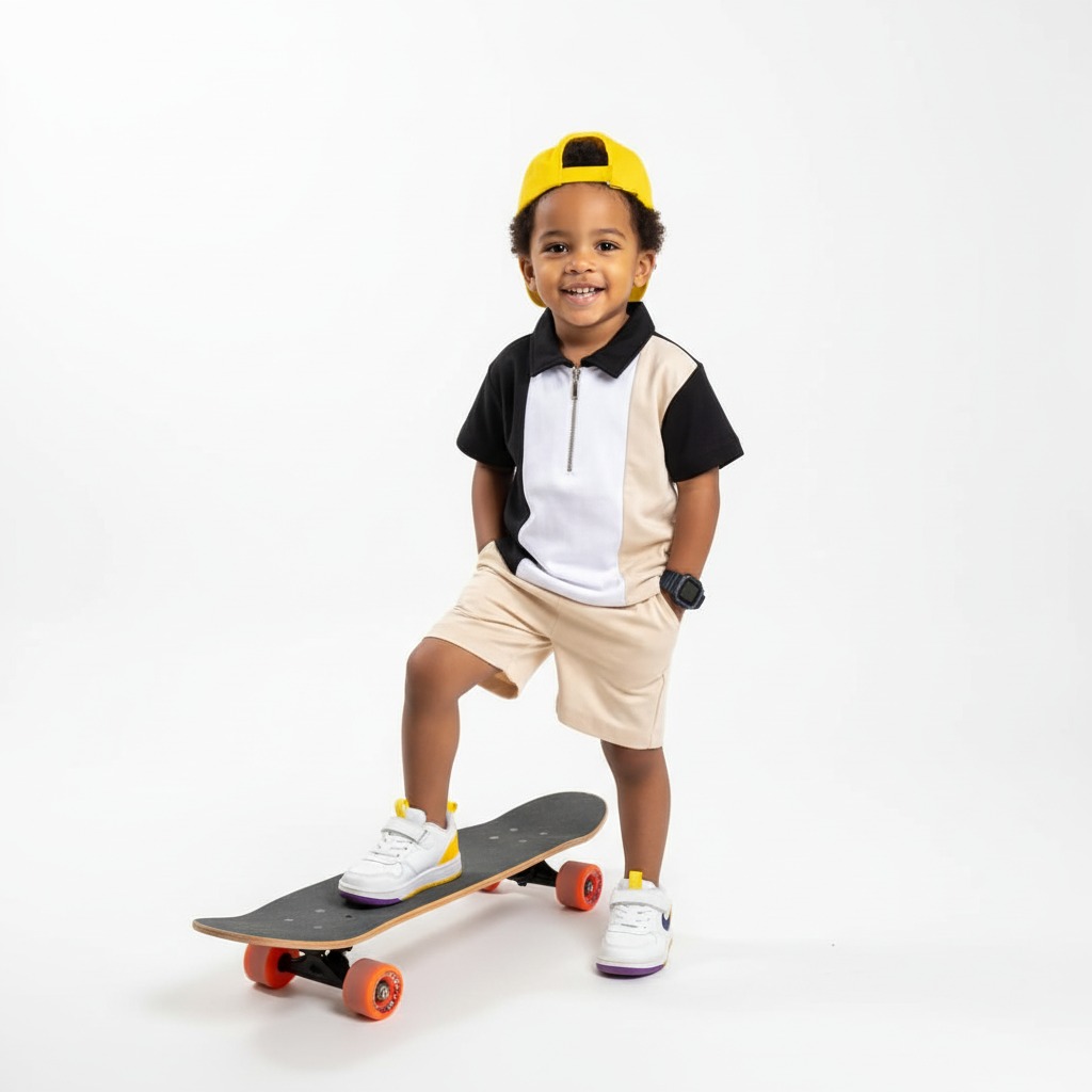 boys cotton co-ord set