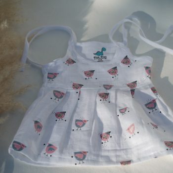 soft muslin baby frock