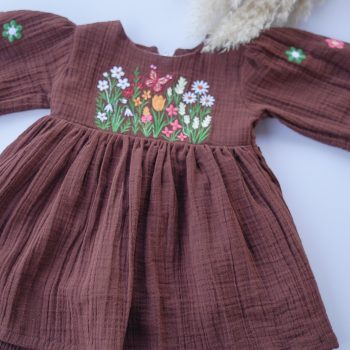 crinkled cotton frock