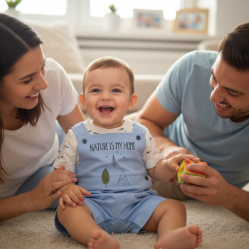 boys dungaree shorts set