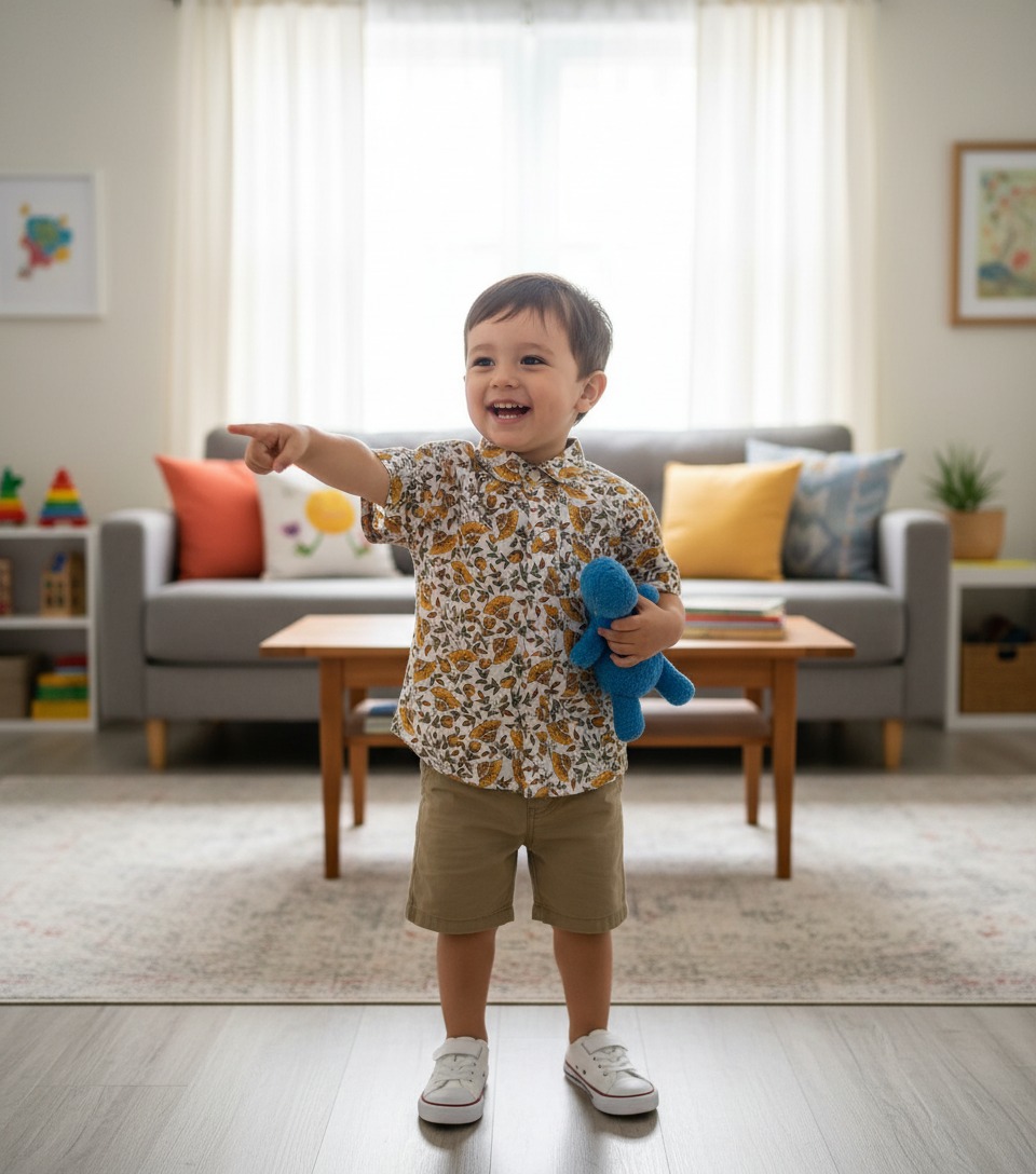 baby floral printed shirt