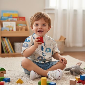 baby elephant printed shirt