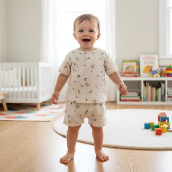 Squirrel Print Co Ord Set