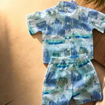 Boys Scenic Print Co-Ord Set